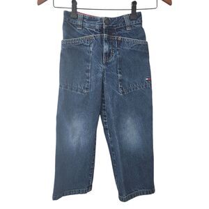 Tommy Hilfiger Logo Vintage Boys Size‎ 6 Designer Denim Jeans Bootcut